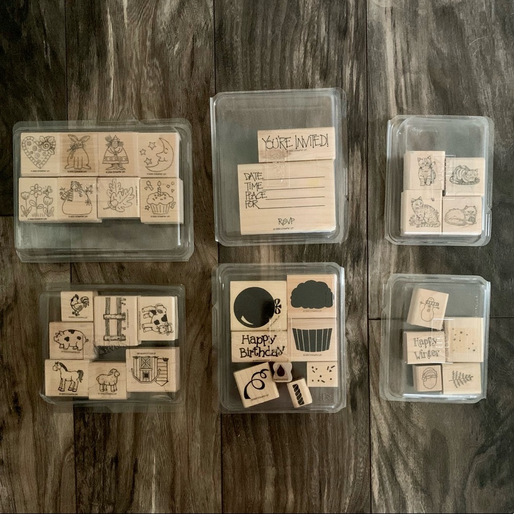 Lot of Stampin Up! Stamps